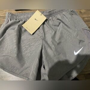 New with tags Nike running shorts size xs gray
